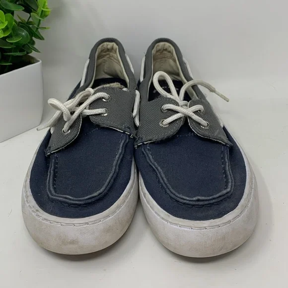 Sperry Men's Classic 2-Eye Canvas Boat Shoe with Comfort Memory Foam size 8 - Picture 2 of 9